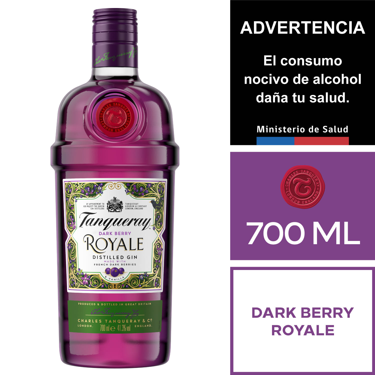 Tanqueray  Dark Berry Royale 700 ml.