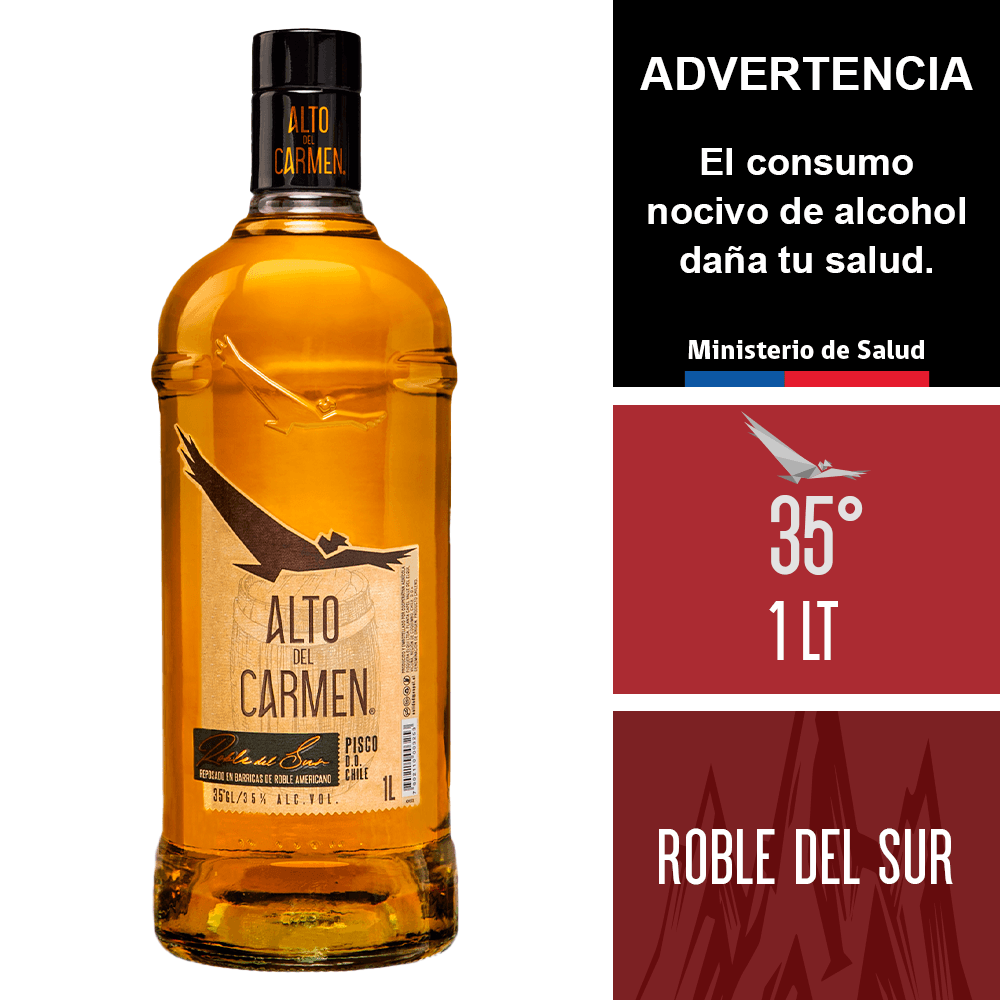 Alto del Carmen Roble del Sur 35° 1,0 lt.