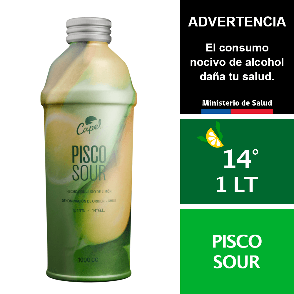 Capel Sour 14° 1,0 lt. - Andina - $4.190