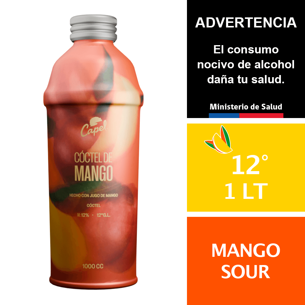 Capel Sour Mango 12° 1,0 lt. - Andina - $4.190