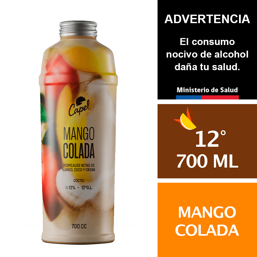 Capel Mango Colada 12° 700 ml.