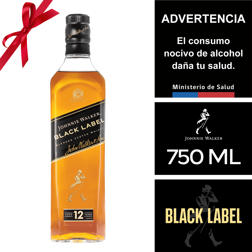 Johnnie Walker Black Label 750 ml.