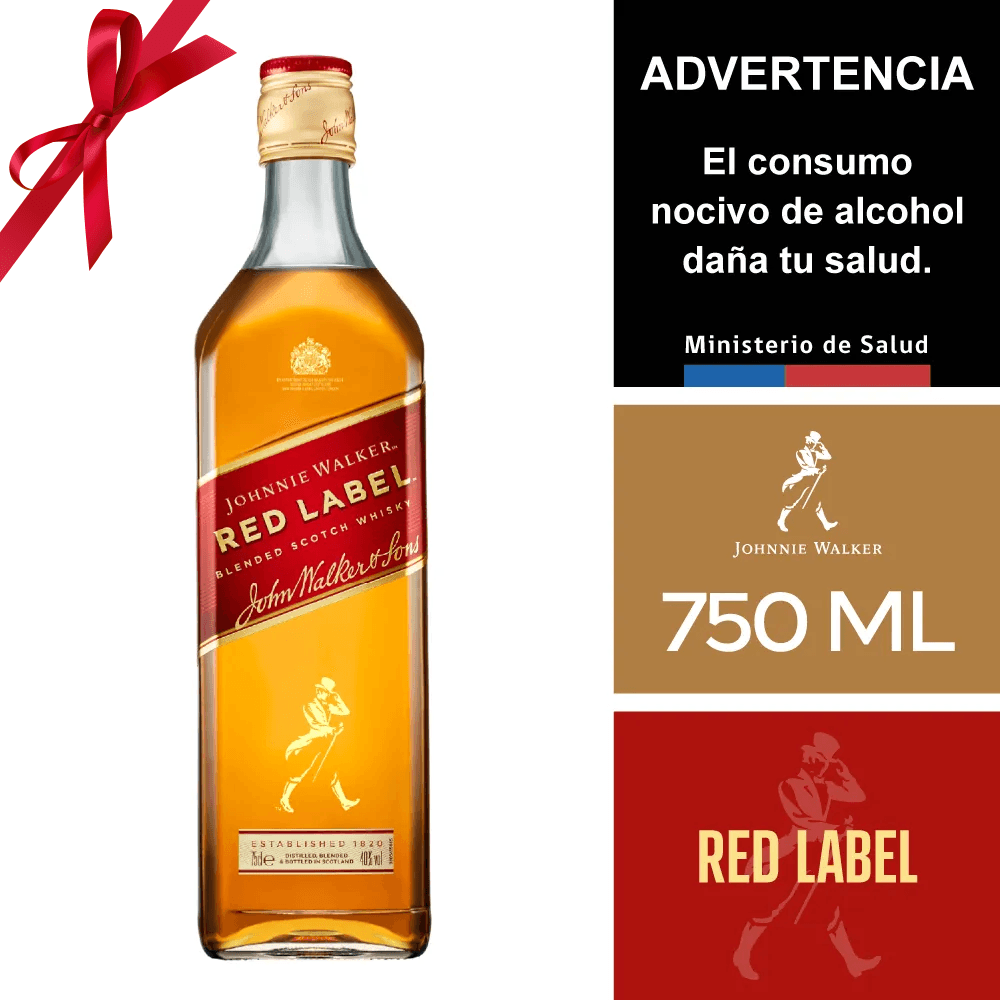 Johnnie Walker Red Label 750 ml.